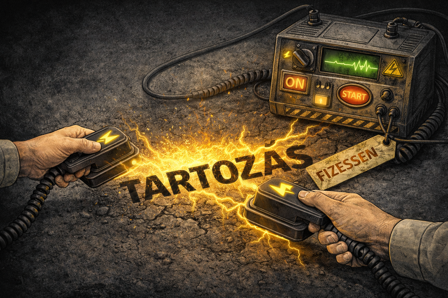 A tartozás újraélesztése defibrillátor-metaforával