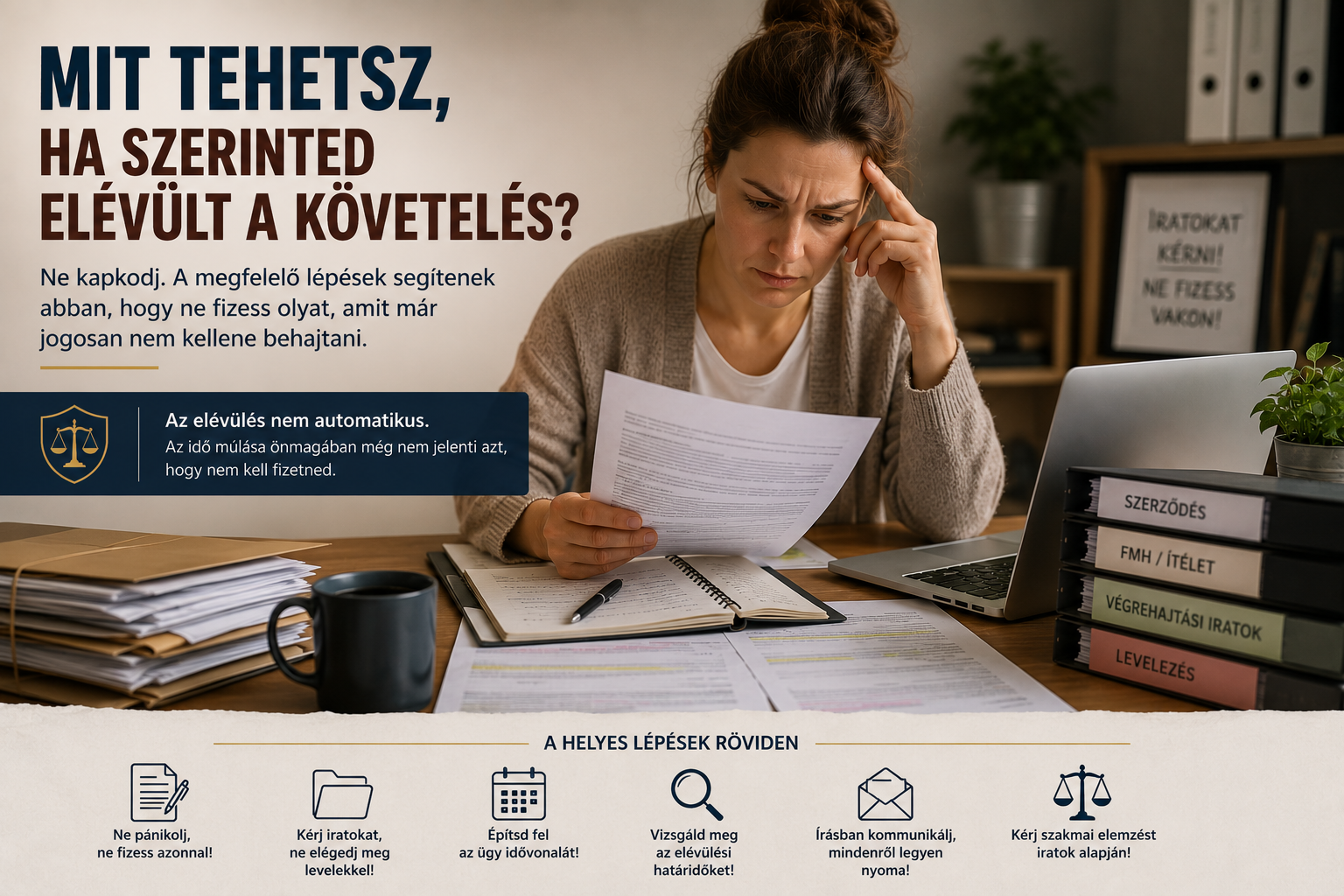 Mit tehetsz, ha szerinted elévült a követelés?